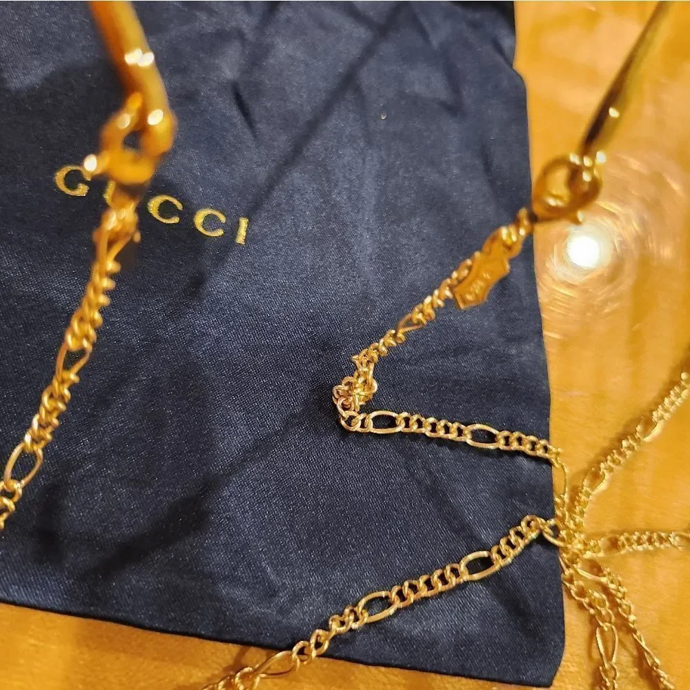 Gucci Gold Sunglasses - Picture 3 of 7